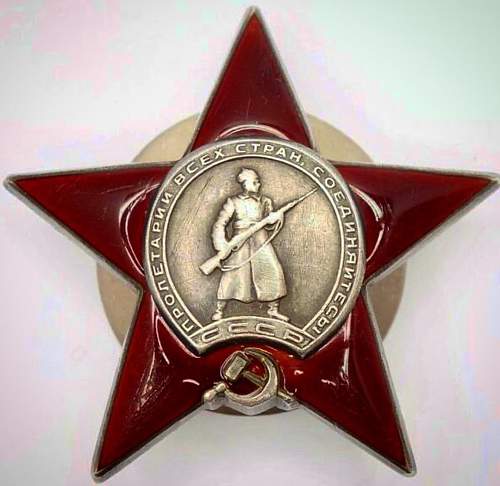 ORder of the Red Star 183003