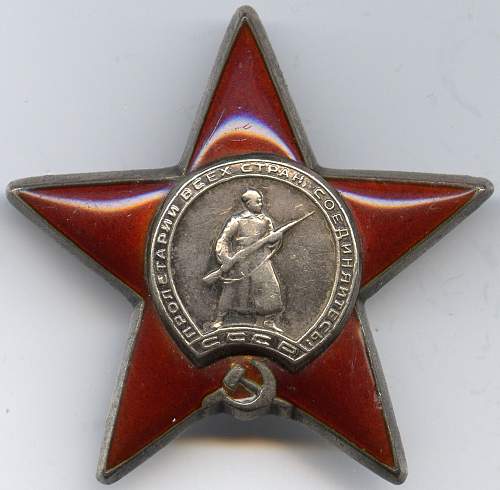 Order of the Red Star, #1120136, 1st Belorussian Front