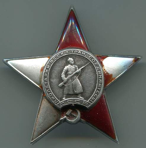 Order of the Red Star, #339497, North Caucasus Front