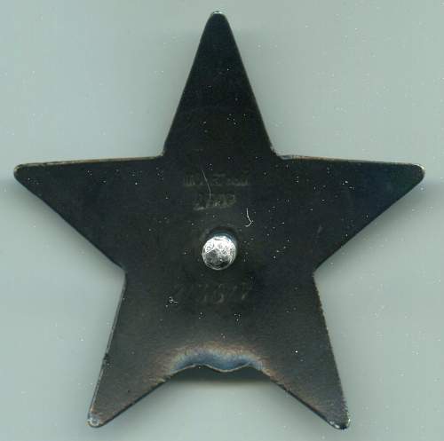 Order of the Red Star, #813617, 1st Baltic Front