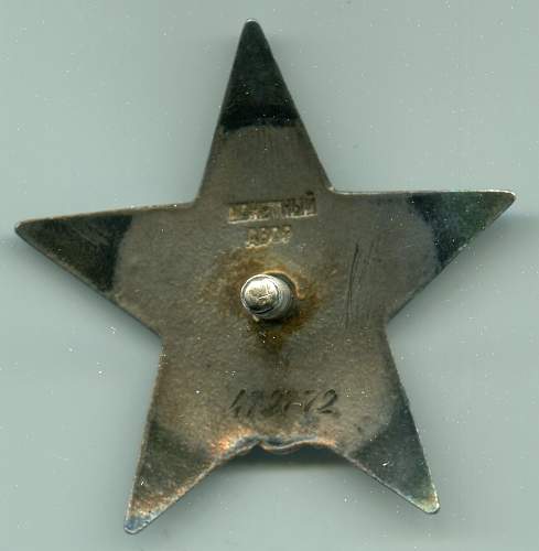 Order of the Red Star, #479772, Sniper, 585th Rifle Regiment, 130th Rifle Division, 5th Shock Army