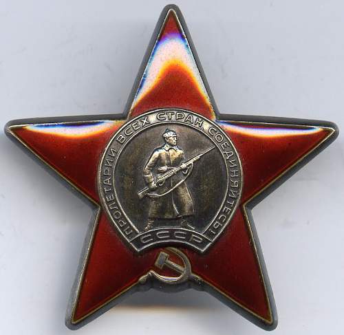 Order of the Red Star, #3766134, Scout/Machine Gunner, 177th Motorised Rifle Regiment, Afghanistan