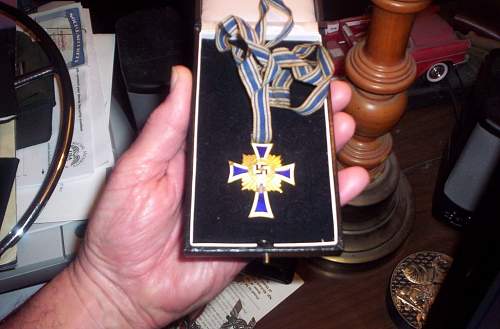 WW ll German Nazi Mothers  Cross