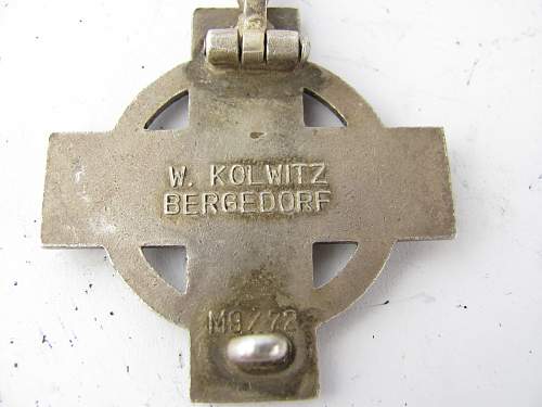 Need Help !! Reichsfeuerwehr-Ehrenzeichen 1. Klasse 1936 Steckkreuz