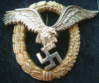 Pilot Observer Badge Fake Gallery