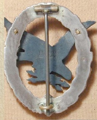 Radio Operator - Air Gunner Badge Fake Gallery: