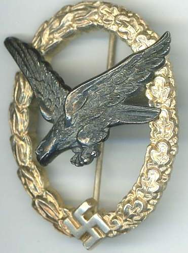 Radio Operator - Air Gunner Badge Fake Gallery: