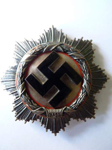 Deutsches Kreuz - silver and gold