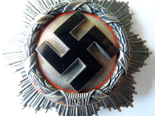 Deutsches Kreuz - silver and gold