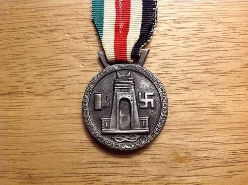 Medaille fur den Italiensch-Deutschen Feldzug in Afrika