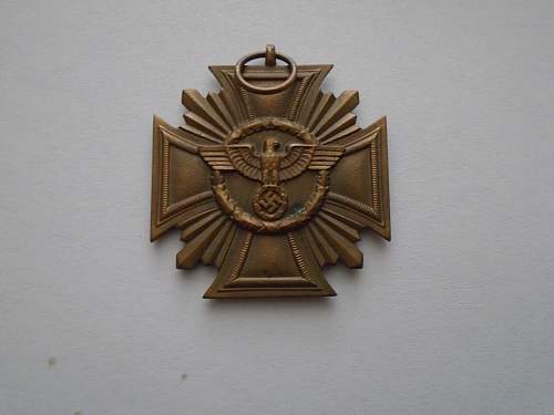 Dienstauszeichnung der NSDAP 25 Jahre - Long Service Award of the NSDAP 25 Years