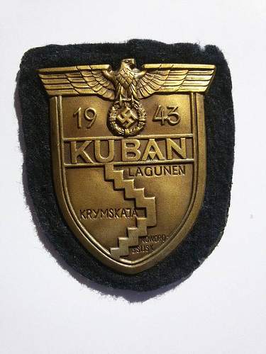 Kuban shield Karl  Wurster