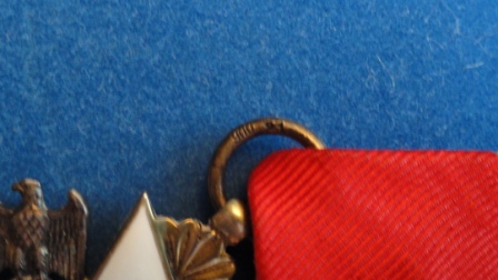 Grosskreuz des Deutschen Adlerordens / Grand Cross of the Order of the German Eagle w/ Swords (makers mark - 900 21 on loop)