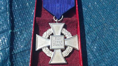 25 year service cross opinions