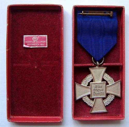 25 year service cross opinions