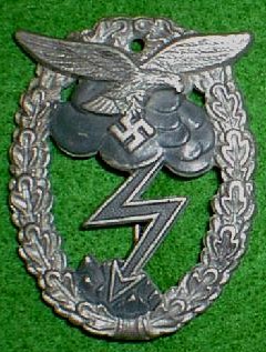 Luftwaffe Erdkampfabzeichen - Ground Assault Badge Fake Gallery