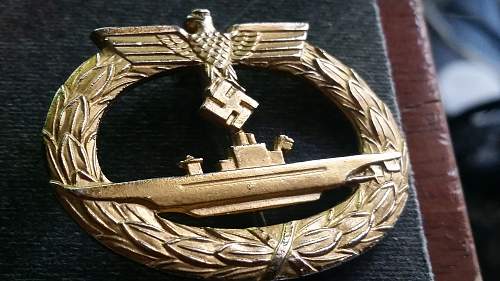 U-boot Kriegsabzeichen Real or Fake?