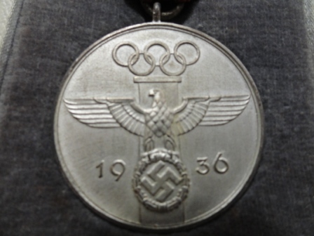 1936 German Olympics Silver Medal in orig box