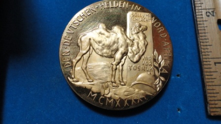 General Rommel Afrikakorps Medal / Coin(?)