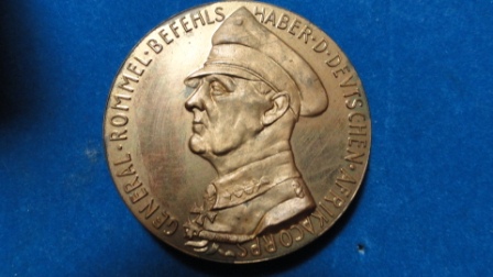 General Rommel Afrikakorps Medal / Coin(?)