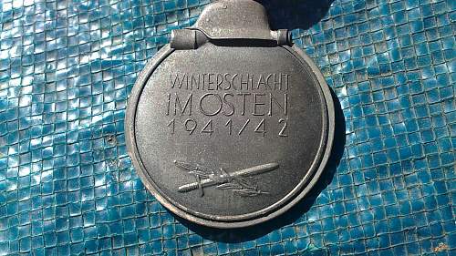 My first Ost Medaille.