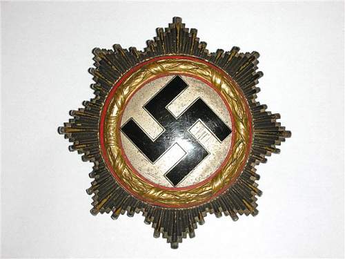 Deutsche Kreuz in Gold