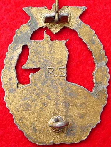 Auxiliary Cruiser Badge Fake Gallery