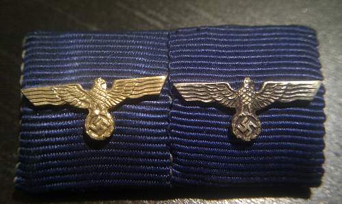 Medal bar