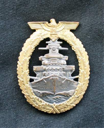 Flotten-Kriegsabzeichen - High Seas Fleet Badge