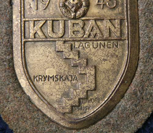 Please give me your opinion on this KUBAN shield