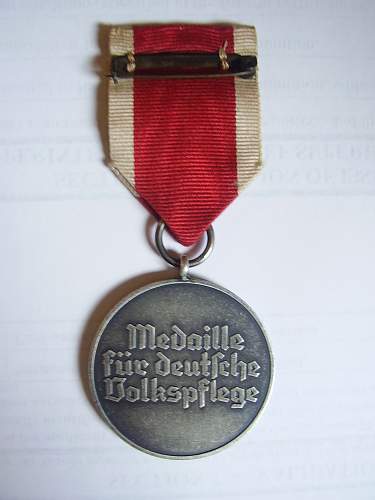 New social welfare medal