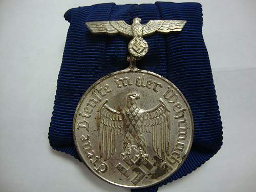 Heer 4 year Long Service medal