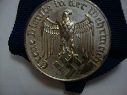 Heer 4 year Long Service medal