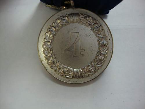 Heer 4 year Long Service medal