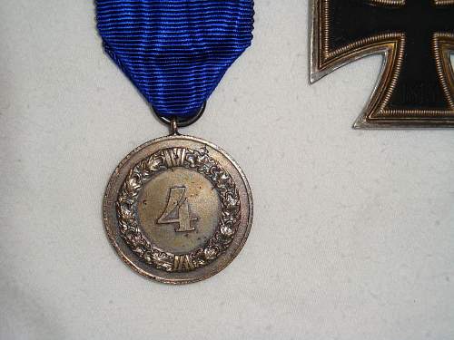 Heer 4 year Long Service medal