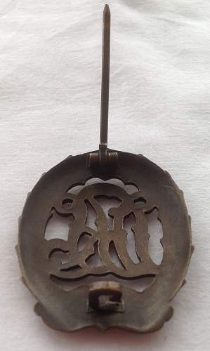 Unmarked DRL Sportabzeichen in Bronze