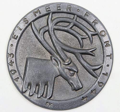 Gebirgsjäger Orden Medaille Eismeerfront 1942/1943