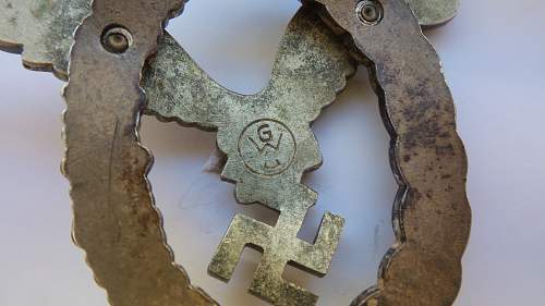 Flugzeugführer badge