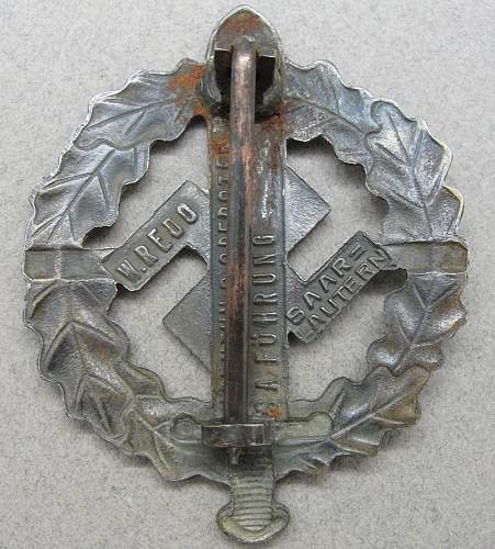 bronze SA-Sportabzeichen by W. Redo