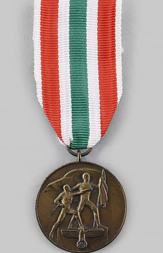 Medaille zur Erinnerung an die Heimkehr des Memellandes