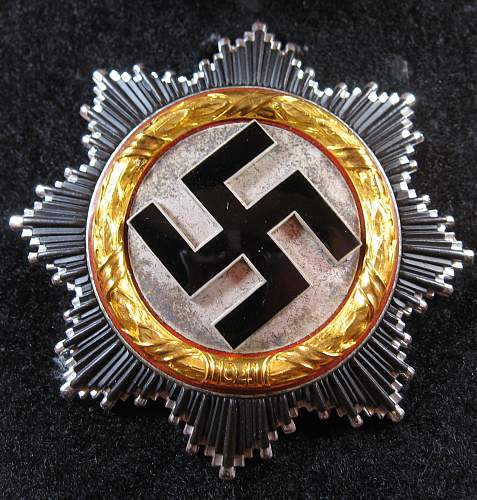Deutsches Kreuz in Gold..Zimmerman