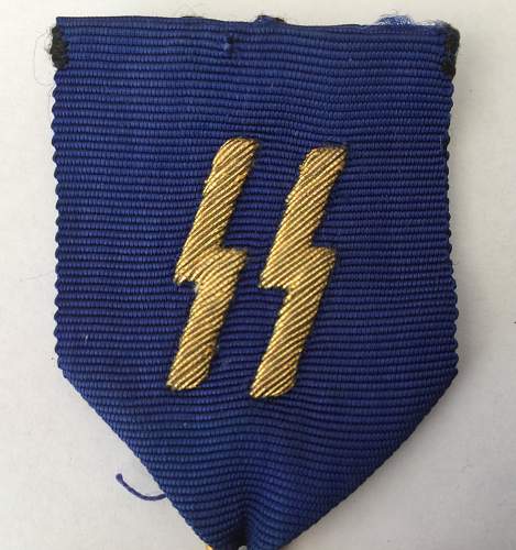 SS-Dienstauszeichnung 1.Stufe (25 Jahre) - SS Long Service Award 1st Class (25 Years).