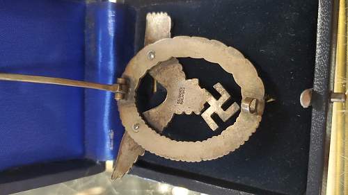 Flugzeugführerabzeichen - Luftwaffe Pilots badge - What do you guys think?