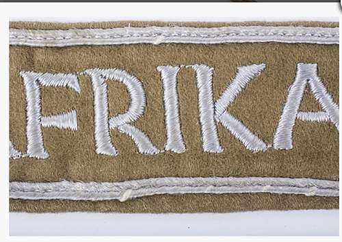 Genuine Ärmelband Afrika - Africa Cuff Title?