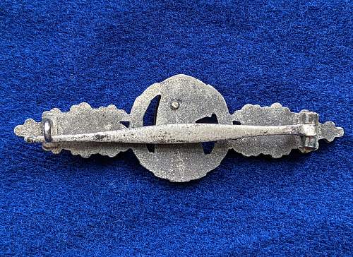 BSW Frontflugspange für Aufklärer in Silber - Luftwaffe Reconnaissance Clasp in Silver