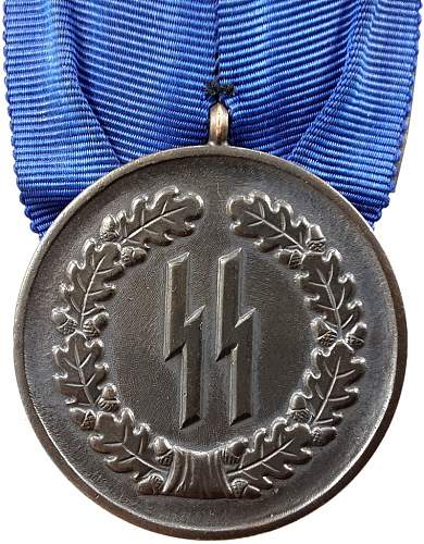 SS-Dienstauszeichnung 4.Stufe (4 Jahre) SS medal 4 years service
