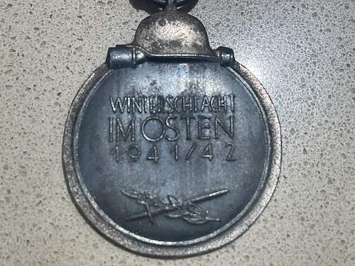 Assistance with Winterschlacht im Osten 1941-42 Medal