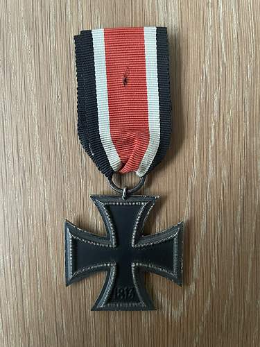 Iron Cross 2nd class (EK 2) and PAB Bronze