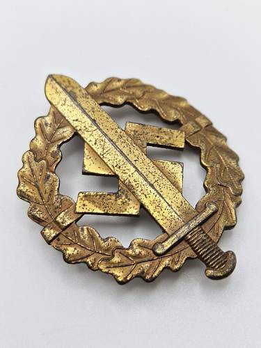 SA-Sportabzeichen - Gold or Bronze?