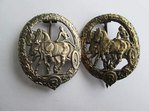 Deutsches Fahrerabzeichen in Gold or bronze?